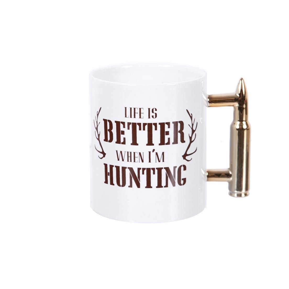 BULLET HANDLE HUNTING MUG 20 oz Coffee Mug – Nothing But Mugs!